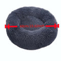 Comfortable Striped Plush Pet Dog Bed Suitable Small Medium-sized