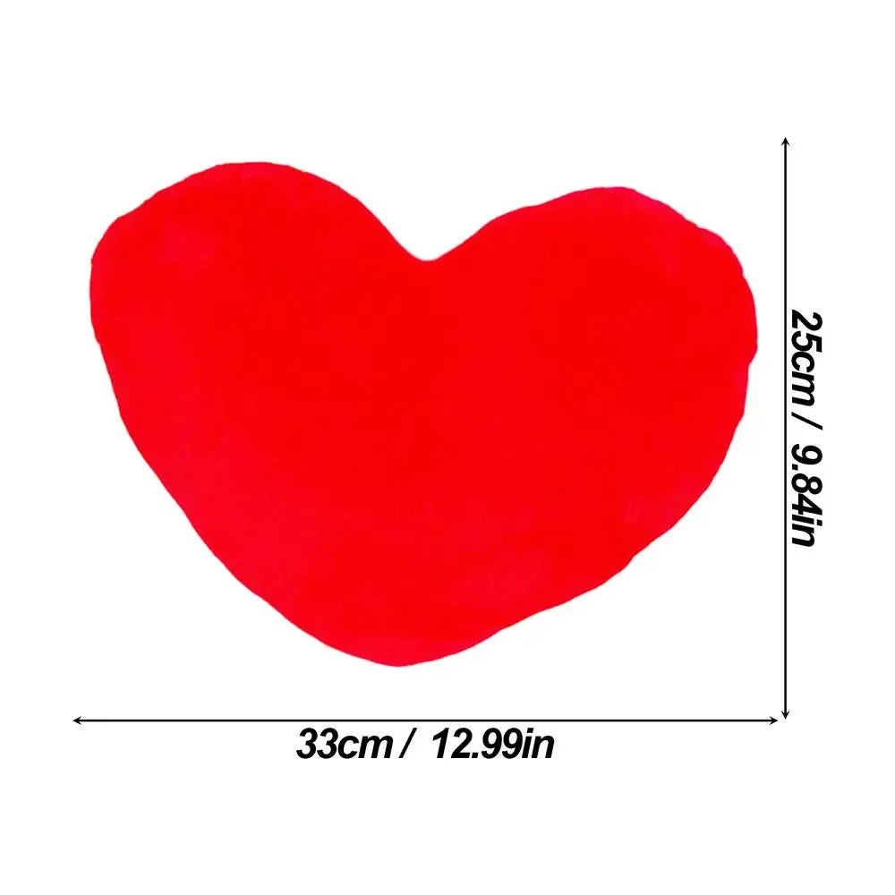Heart Throw Pillow Cute Stuffed Soft Cushion Plush Throw Pillow Sofa Cushion For Living Room Bedroom Chair Decoration Zpaxo Red United States