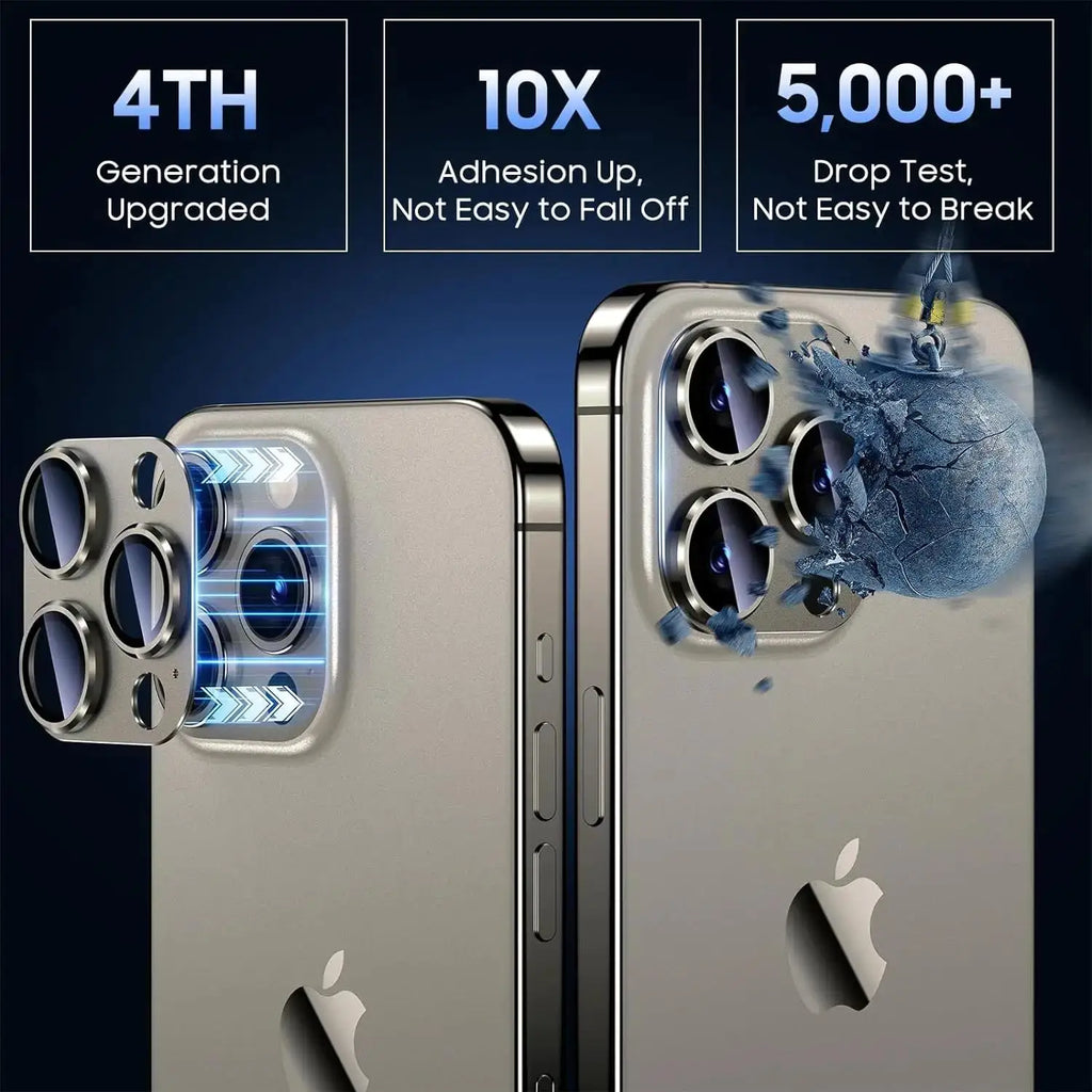 Metal Camera Lens Protector For iPhone 15 14 Pro Max Plus Camera Protector For iPhone 16 Pro Max Plus Rear Lens Screen Protector Zpaxo