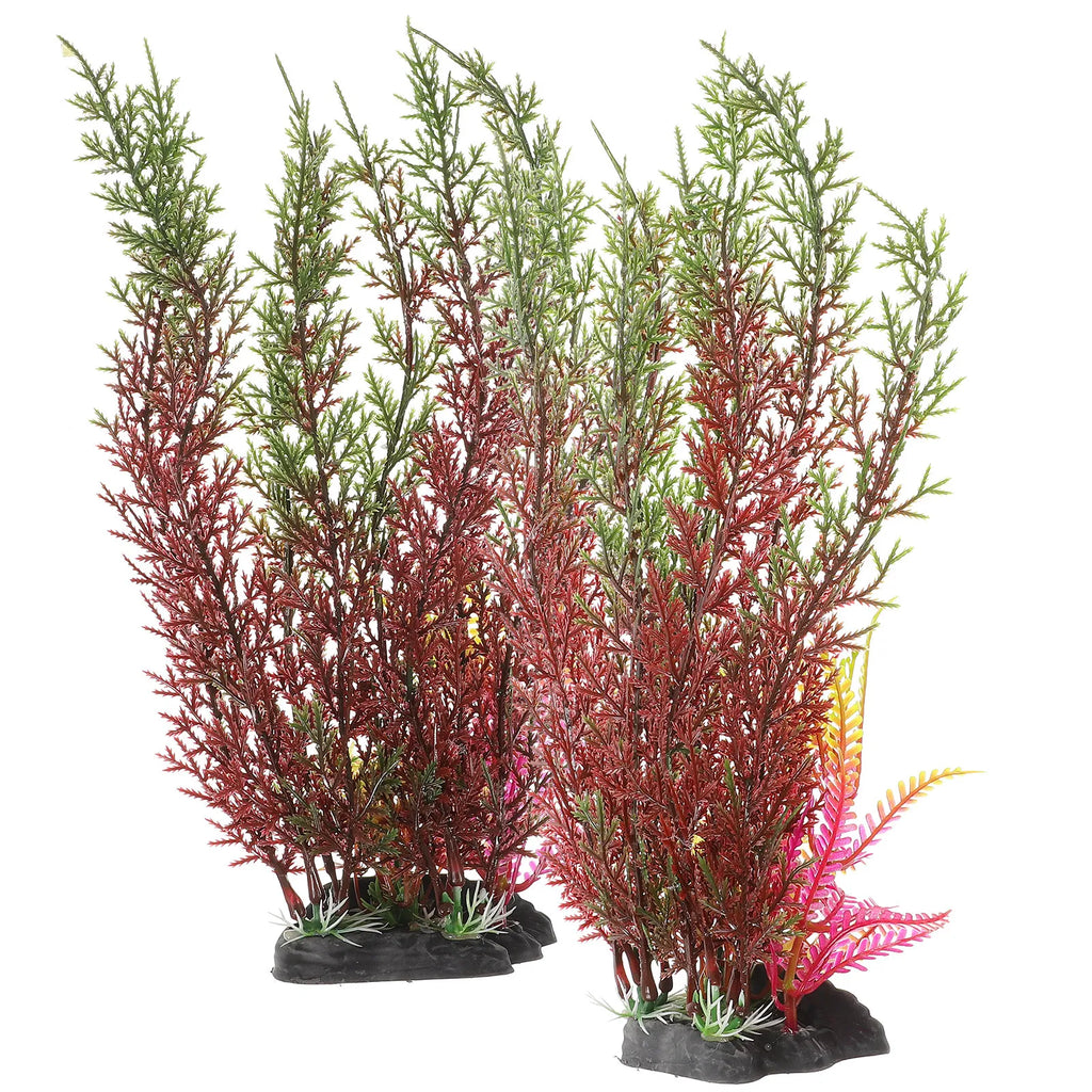 Realistic Aquarium Grass Fish Tank Plants Artificial Decor Wear