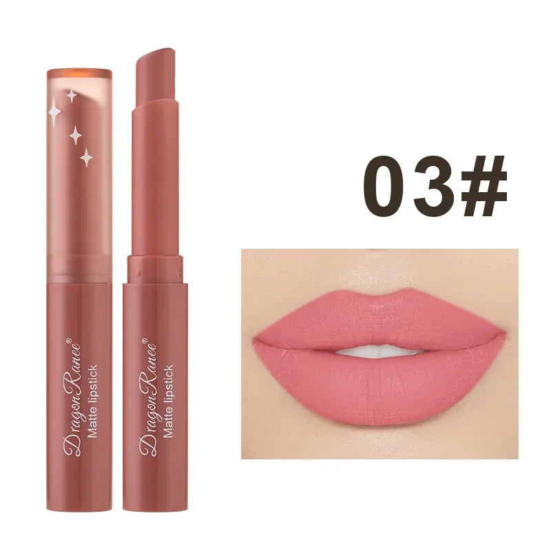 Velvet Matte Lipstick Moisturizing Lip Gloss Easy Rotating Pen Rich Zpaxo 3