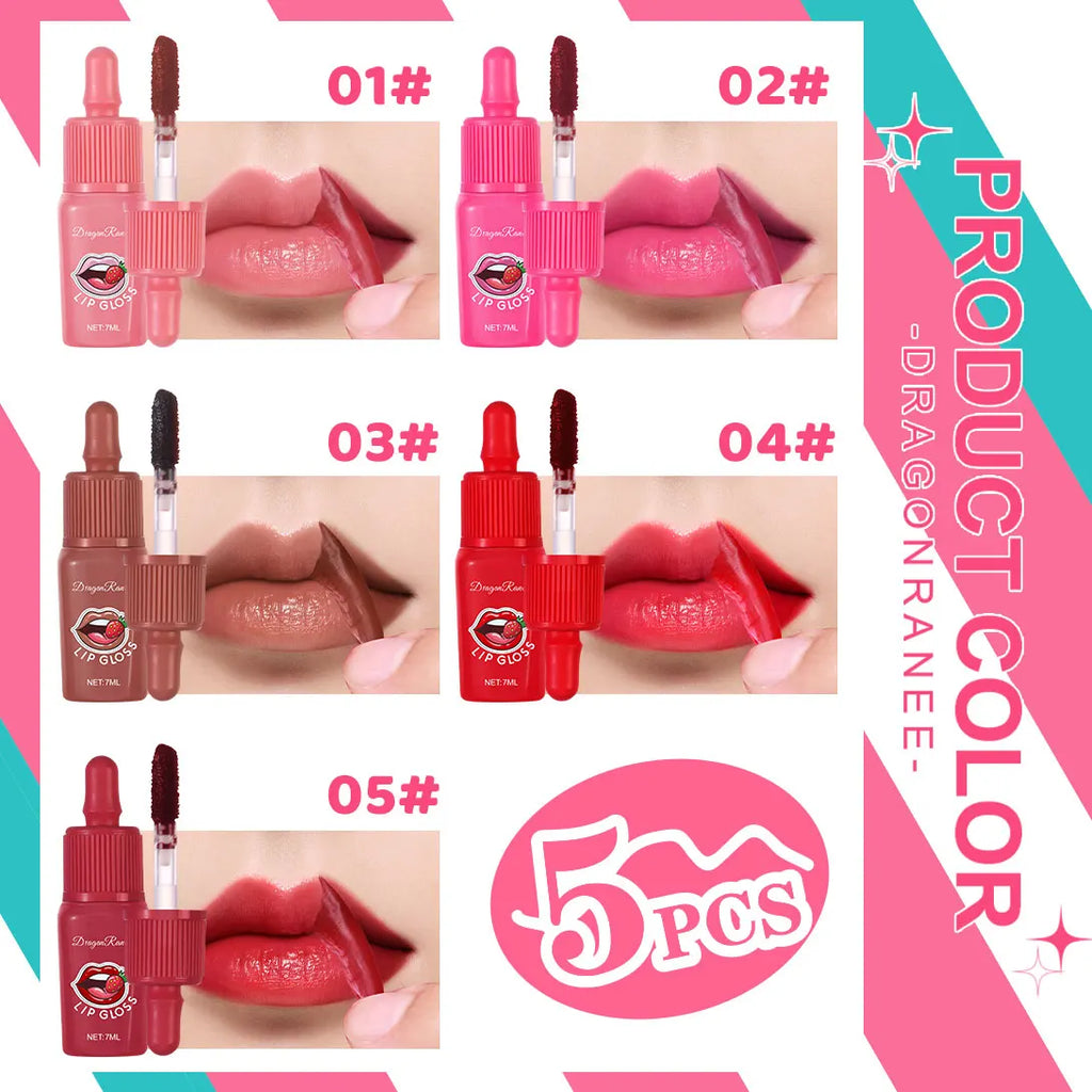 Peel-Off Lip Gloss, Velvet Matte, Moisturizing, Waterproof, Long-Lasting, Non-Fading Lipstick, Sweat-Proof, Delicate, Everyday Versatile Lip Color Zpaxo