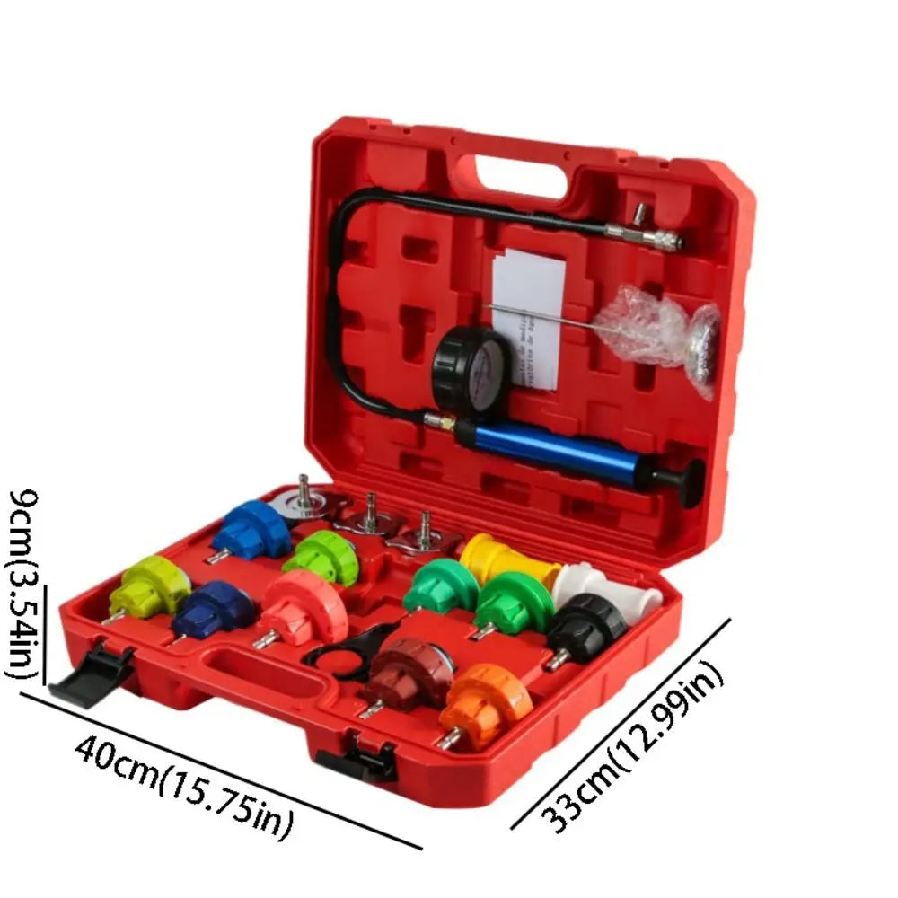 Pneumatic Purge Fill Radiator Leak Tool Pressure Detection Vacuum Zpaxo