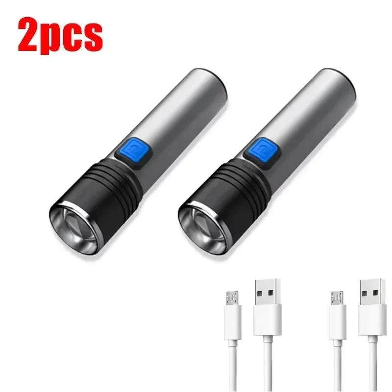 395nm UV Blacklight Flashlight – Zoomable USB Rechargeable 600LM