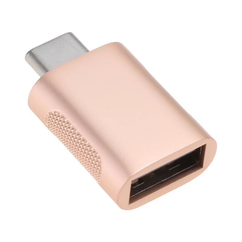 USB-C USB 3 0 Adapter Type-c Female Male Macbook Air 2020 Ipad Devices Zpaxo Gold
