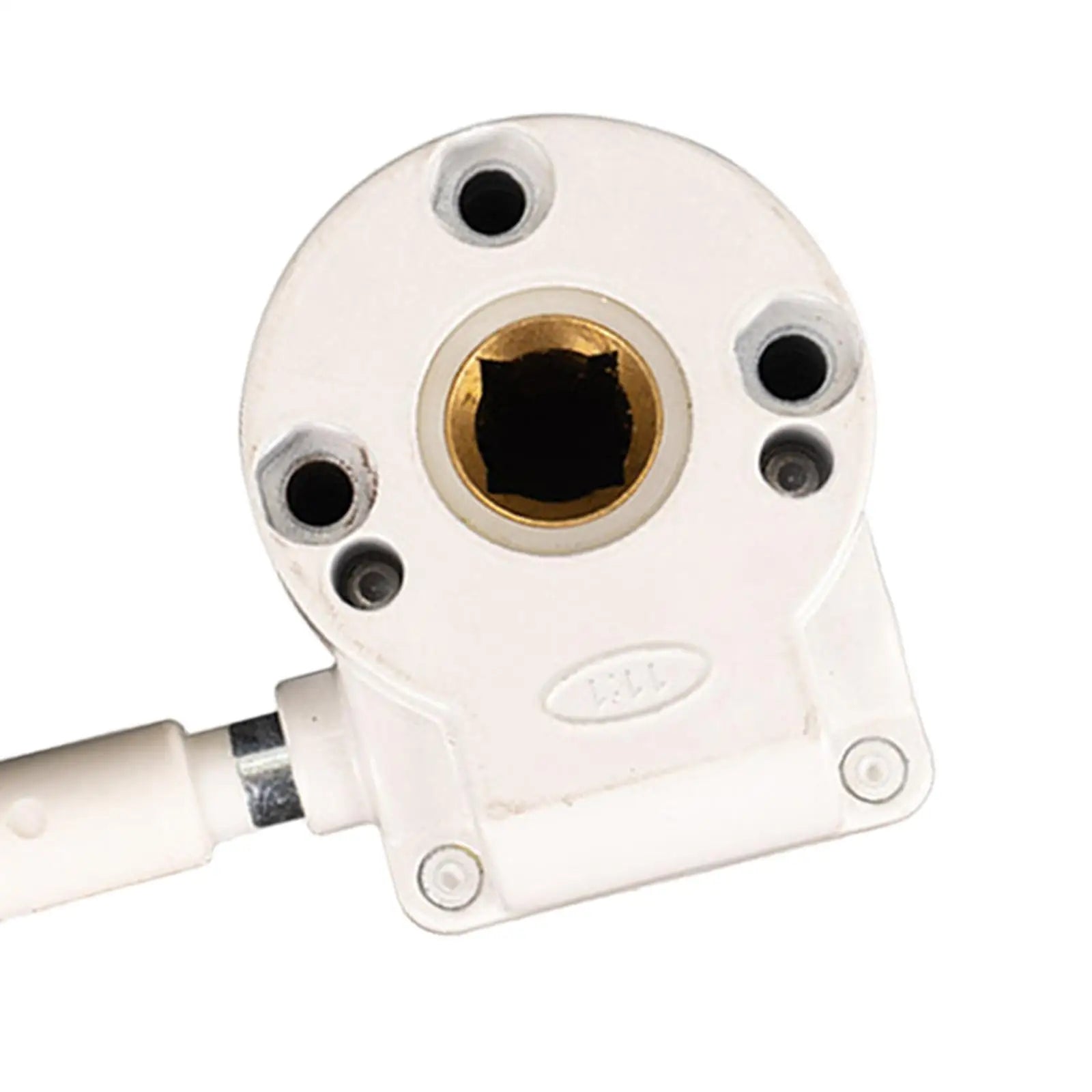 Outdoor Awning Crank Gearbox 360 Degree Rotating Universal Easily Mounted Professional Sturdy Accessories Sunshade Parts Zpaxo