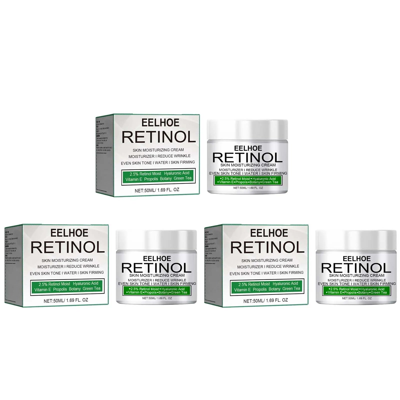 Eelhoe Retinol Brightening Cream – Dark Knees, Underarms & Body Skin Brightening Cream Zpaxo 3PCs