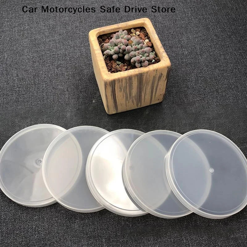 CM10Pcs Various Sizes PE Tight Seal Lids Reusable Leak Proof