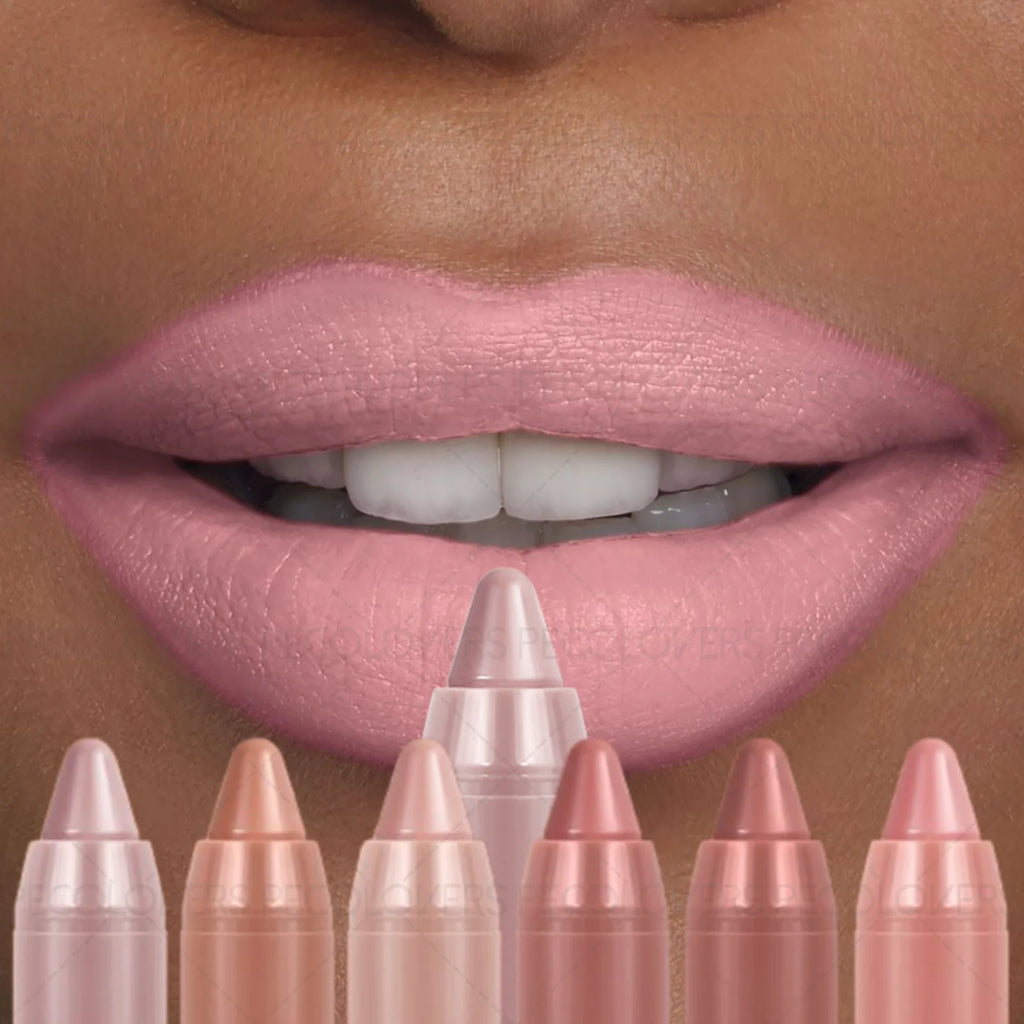 1PC Nude Frosted Lipstick - Soft Texture, Moisturizing Formula, Outline Lip Shape, Non-stick Cups, Christmas, Halloween Gifts Zpaxo