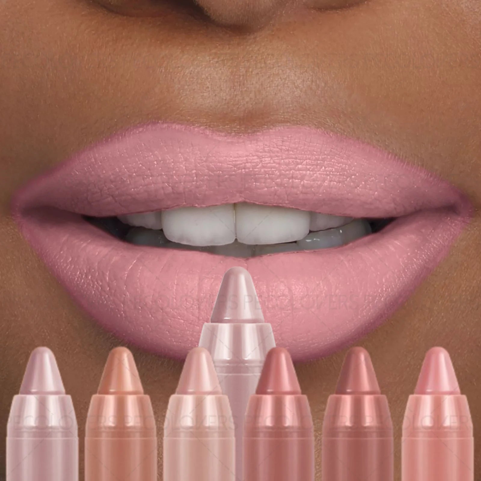 1PC Nude Frosted Lipstick - Soft Texture, Moisturizing Formula, Outline Lip Shape, Non-stick Cups, Christmas, Halloween Gifts Zpaxo