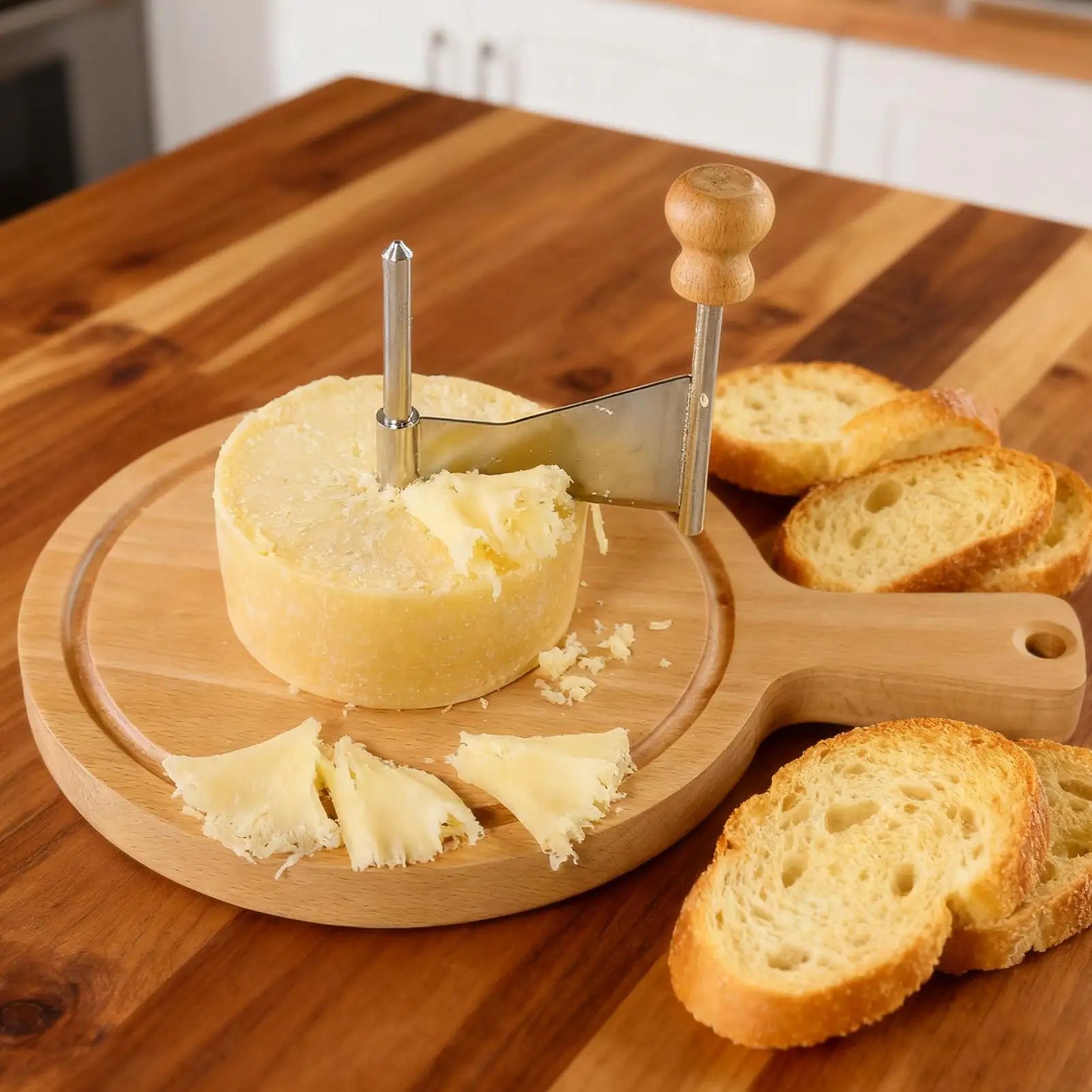 Cheese Flower Maker Stainless Steel with Handle Cheese Slicer Flower Maker Wheel for Chocolate Dessert Pastry Baking Home Zpaxo