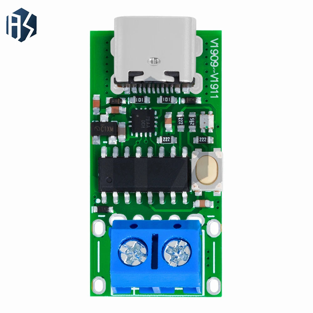 Type-c PD3 0 QC3 3A Charging Trigger Module 3 7V 4 2V Auto Protocol Zpaxo