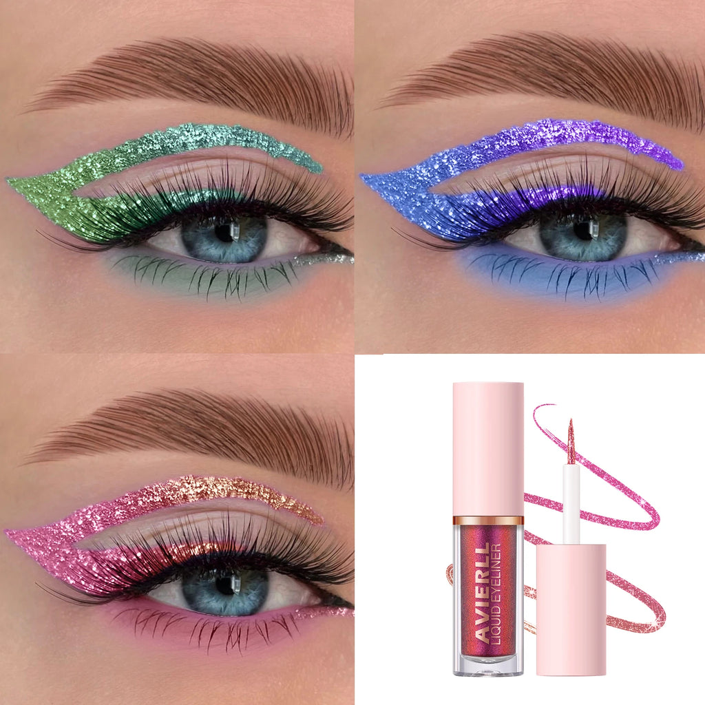 Chameleon Eyeliner 8 Colors Long-lasting Waterproof Glitter Liquid Zpaxo