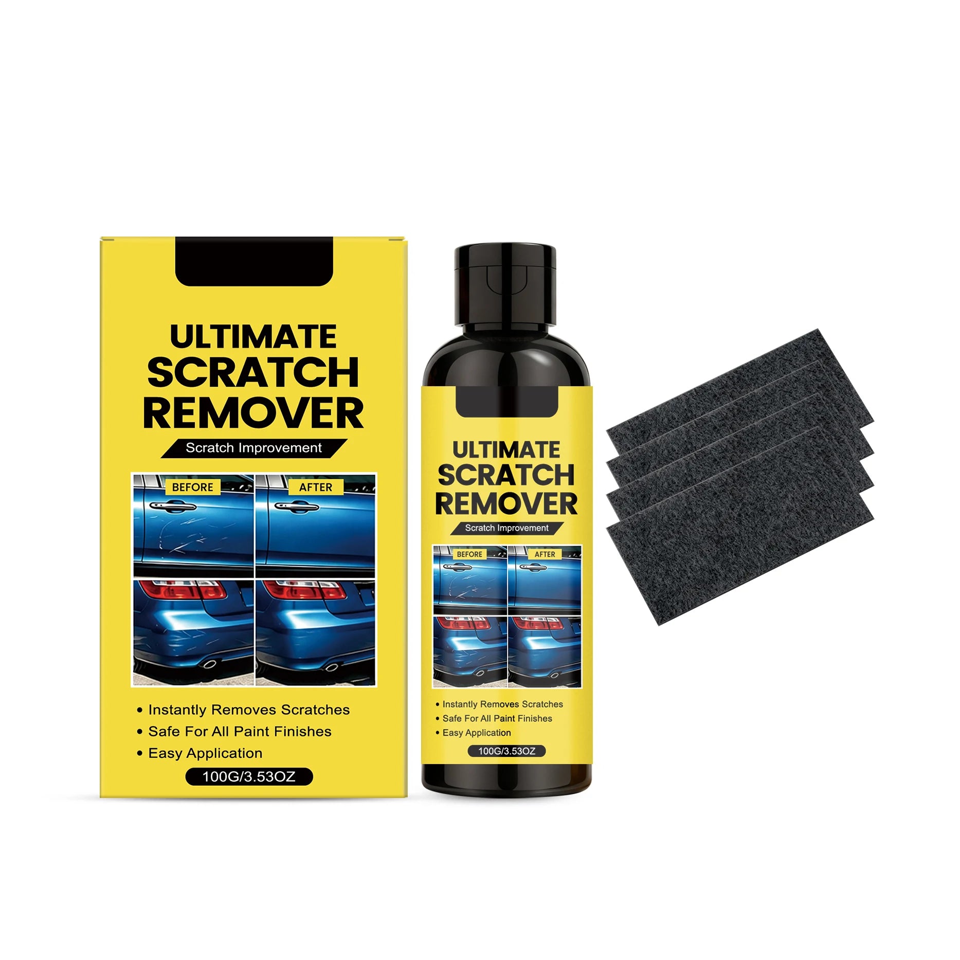 Car Scratch Remover Kit – Polish Swirls & Water Spots | Zpaxo Car Scratch Repair Kit Zpaxo C 100g boxed