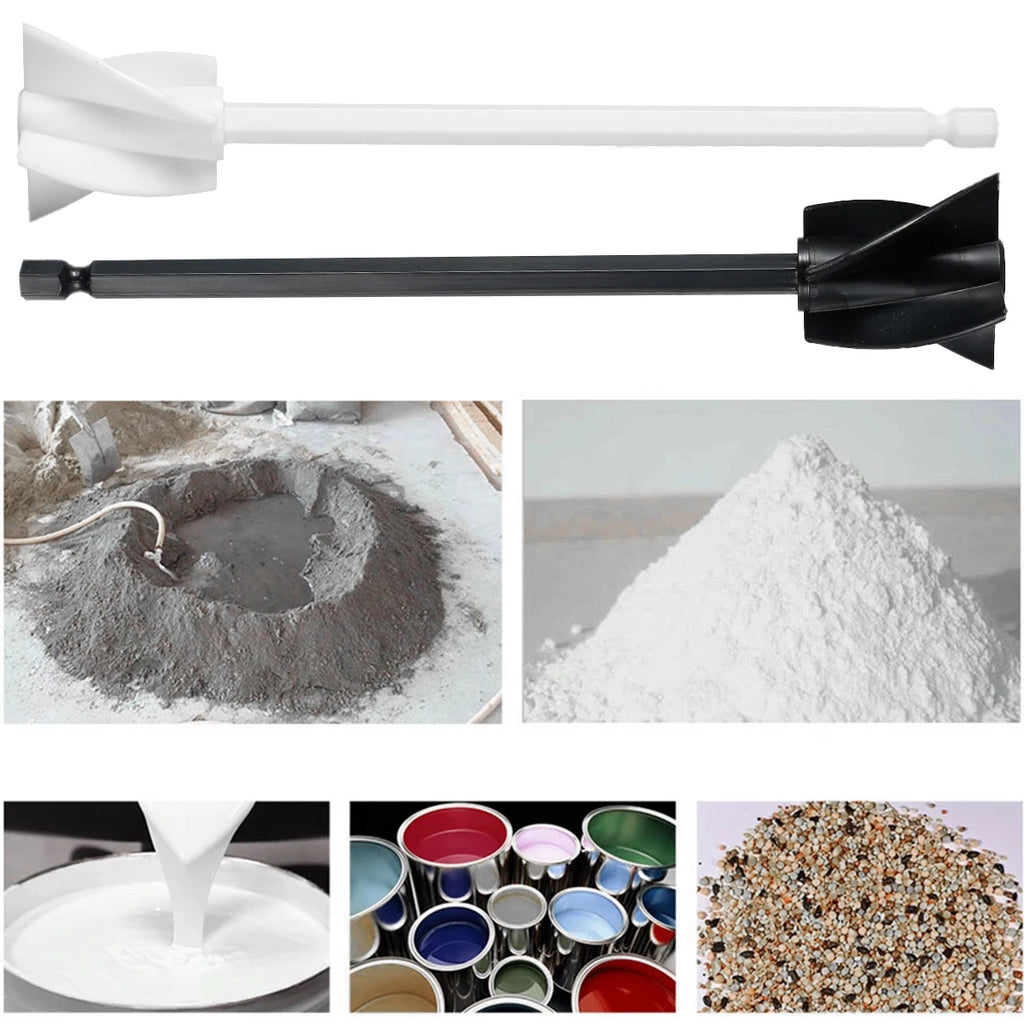4/6Pcs Mixer Paddle 4-Blade 6.5/8.7 Inch Reusable Powerful Mixer Attachment Reduce Bubbles Quick Mixer Part for Paint 2024 Zpaxo