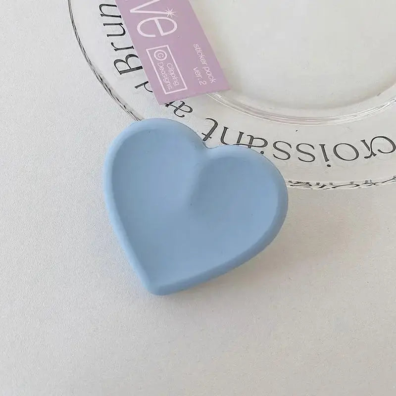 Ins Heart Silicone Phone Grip Bracket Universal Holder Iphone Android