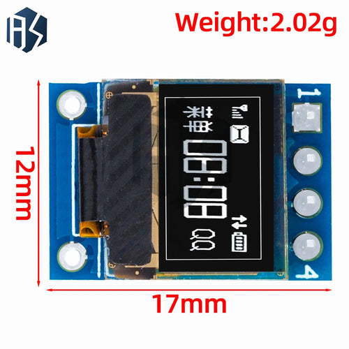 0 42 White OLED Display LCD Module 72X40 Serial Screen I2C IIC SPI Zpaxo