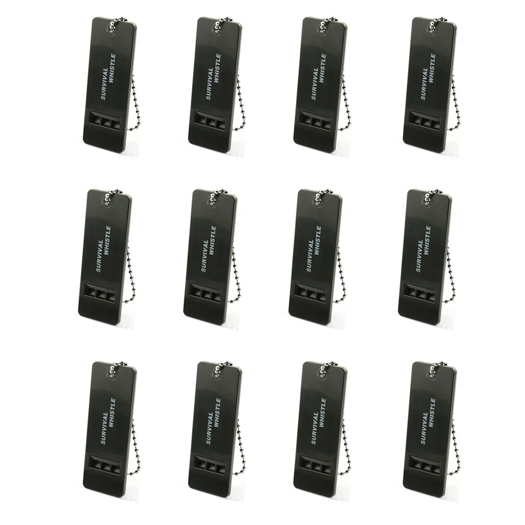 Emergency Survival Whistle – Loud Keychain Safety Whistle 3/6/12 Pack