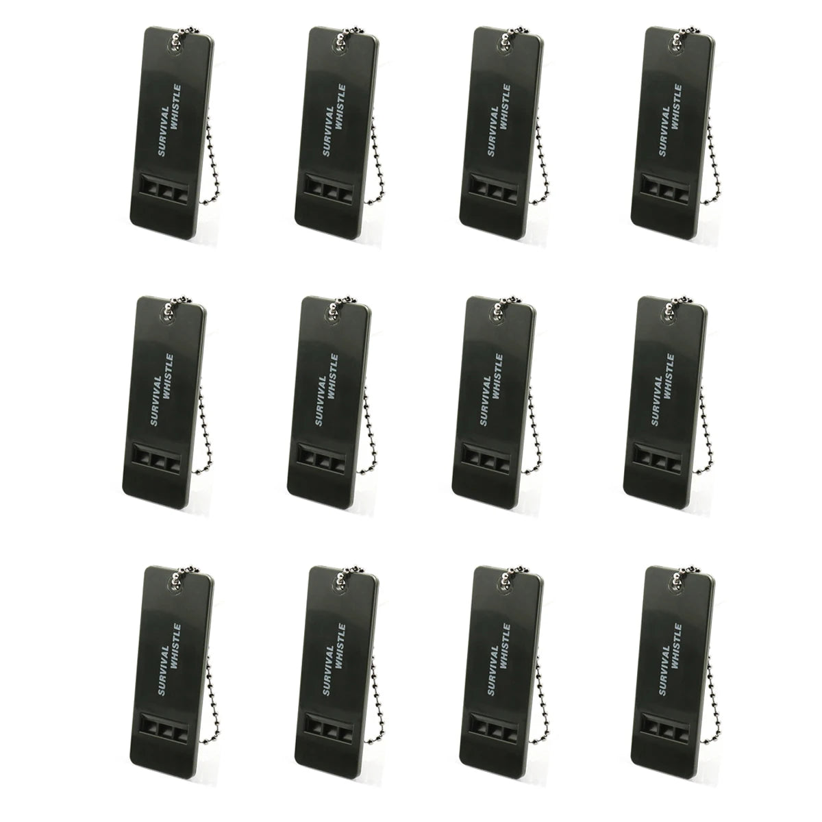 Emergency Survival Whistle – Loud Keychain Safety Whistle 3/6/12 Pack