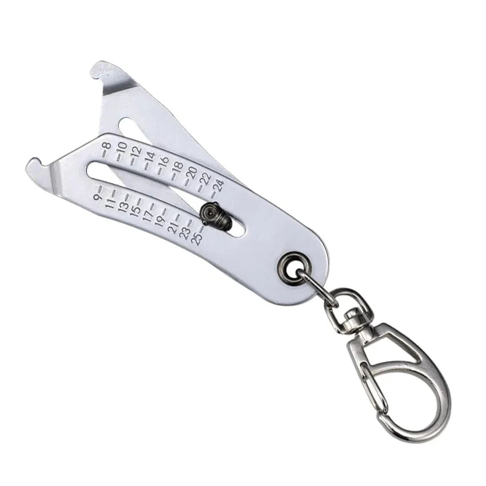 Bolt & Nut Size Finder Keychain Gauge – Metric & Imperial
