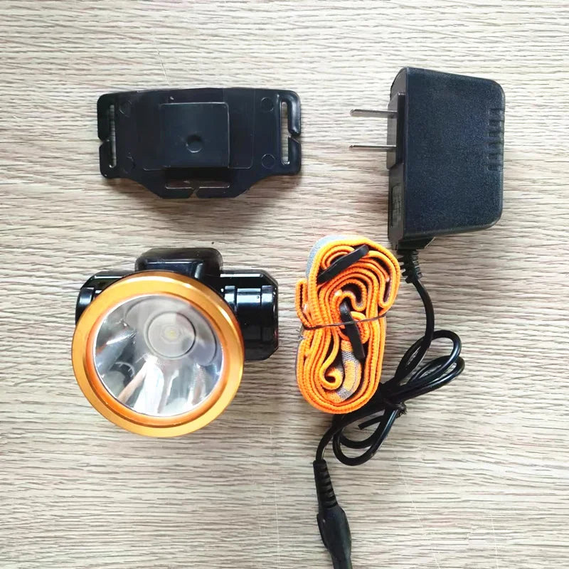 SHINEKNOT IP65 Waterproof LED Headlamp – 18650 Mining Light LED Headlamp Zpaxo