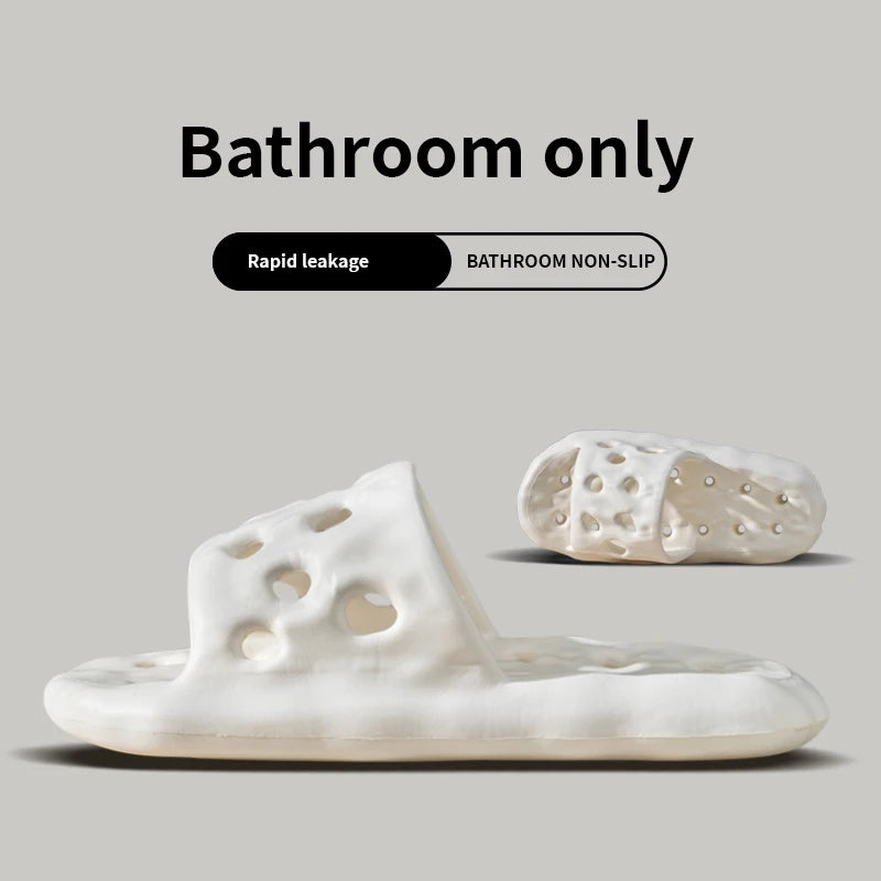 Women's Quick-dry Bathroom Slippers Home Use Summer Couple EVA Light