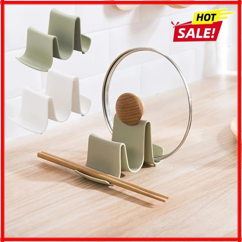 Kitchen Utensil Holder – Spoon, Spatula & Chopstick Rack Utensil Holder Rack Zpaxo