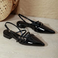 Temperament Pointed Toe Baotou Sandals Women's Summer Wear Shallow