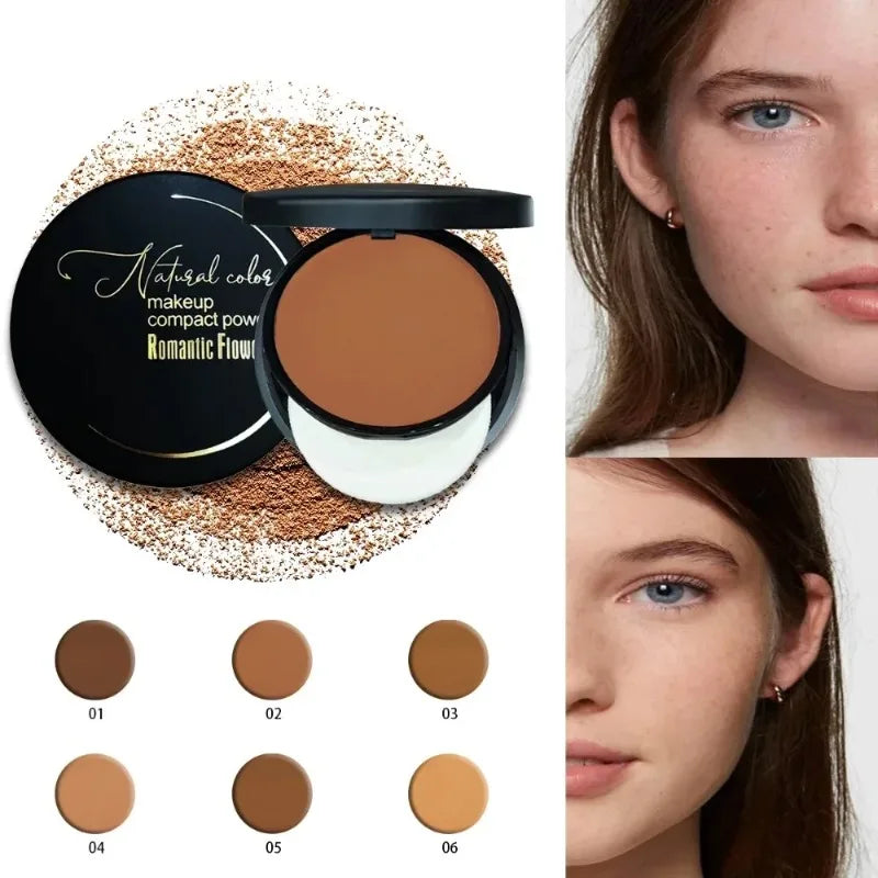 Wheat Bronzing Powder Matte Finish Sweatproof Oil Control Dark Skin