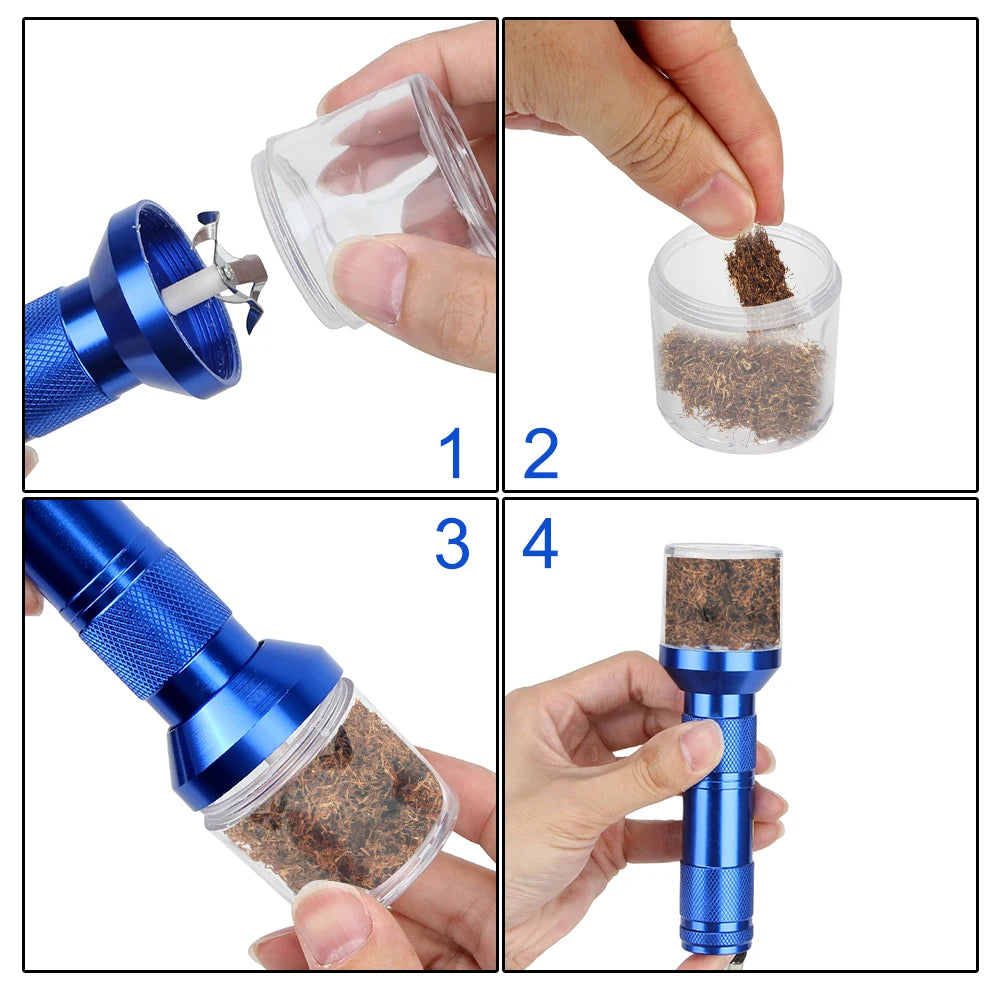 Crank Spice Muller Machine Mills Cigarette Accessories Herb Chopper