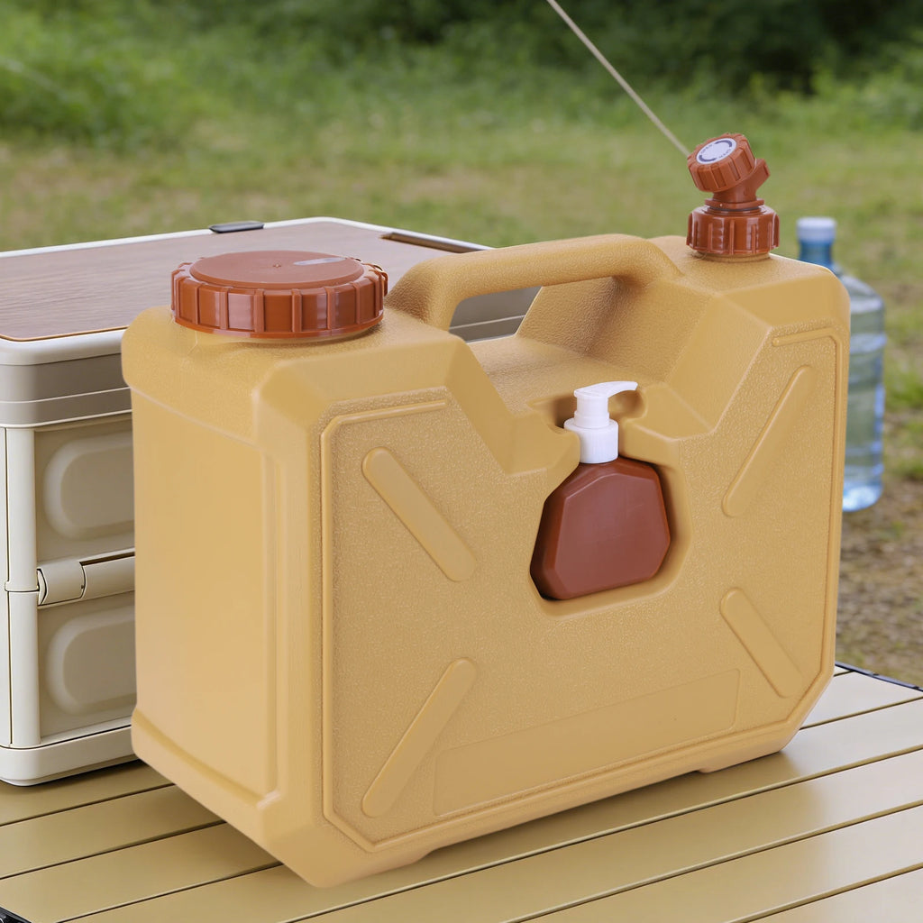 Camping Water Container W Spigot Hand Sanitizer Bottle Dispenser