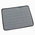 Pet Cooling Mat Summer Dog Cold Bed Extra Large Small Big Dogs Zpaxo Dark Grey XL 100x70cm