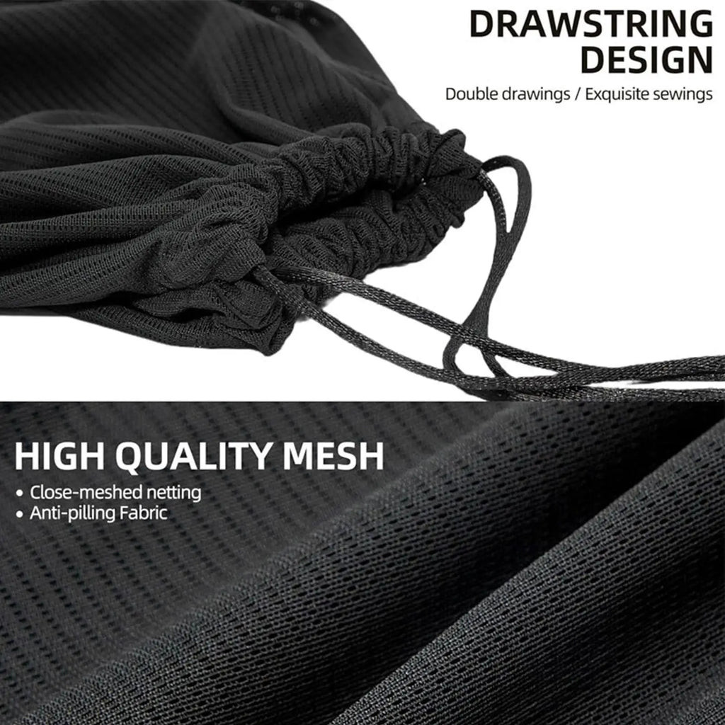 Pond Pump Filter Bag Drawstring Reusable Mesh Media Biological Leaf