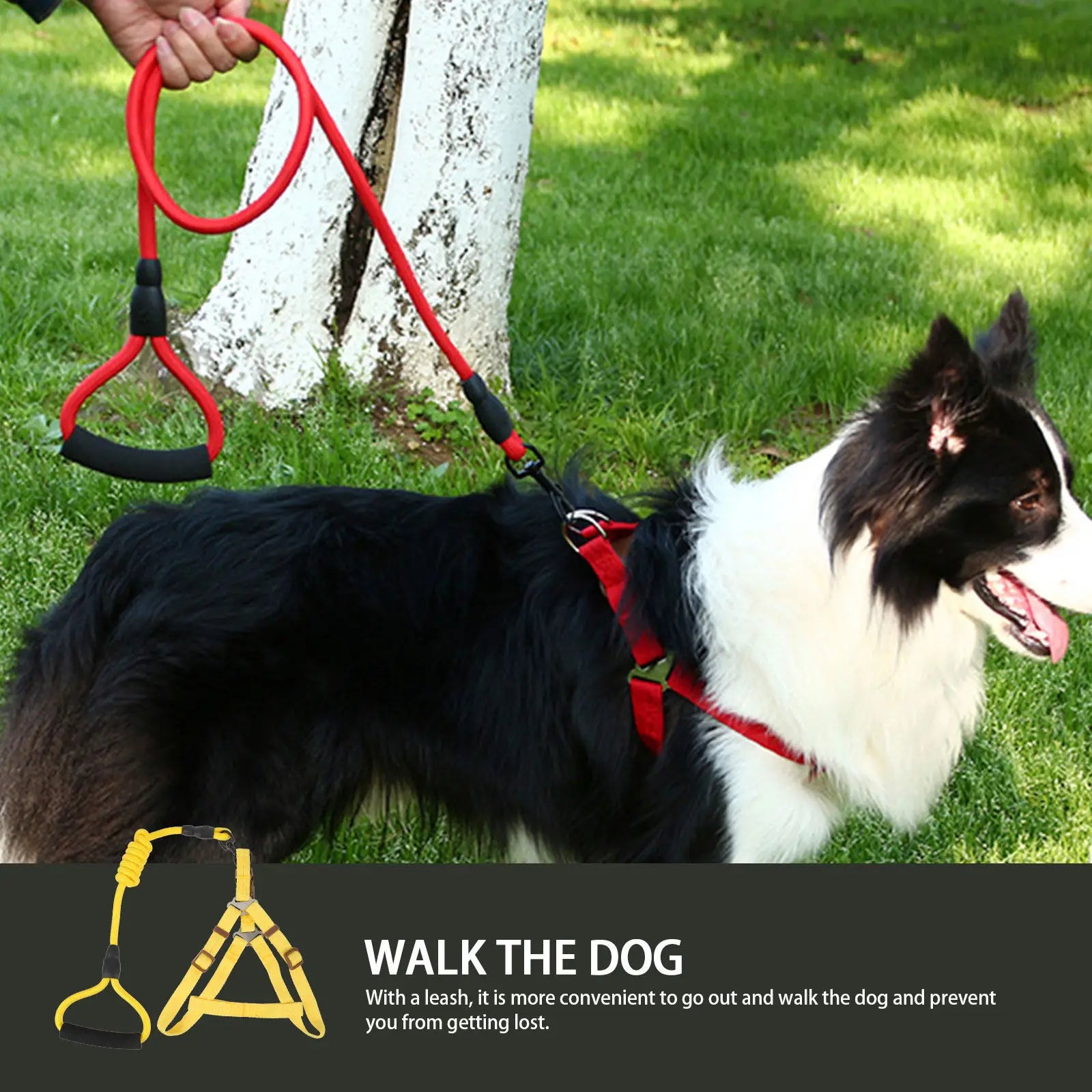 Dog Leash Harness Puppy Nylon Outdoor Walking Traction Pet Vest Rope