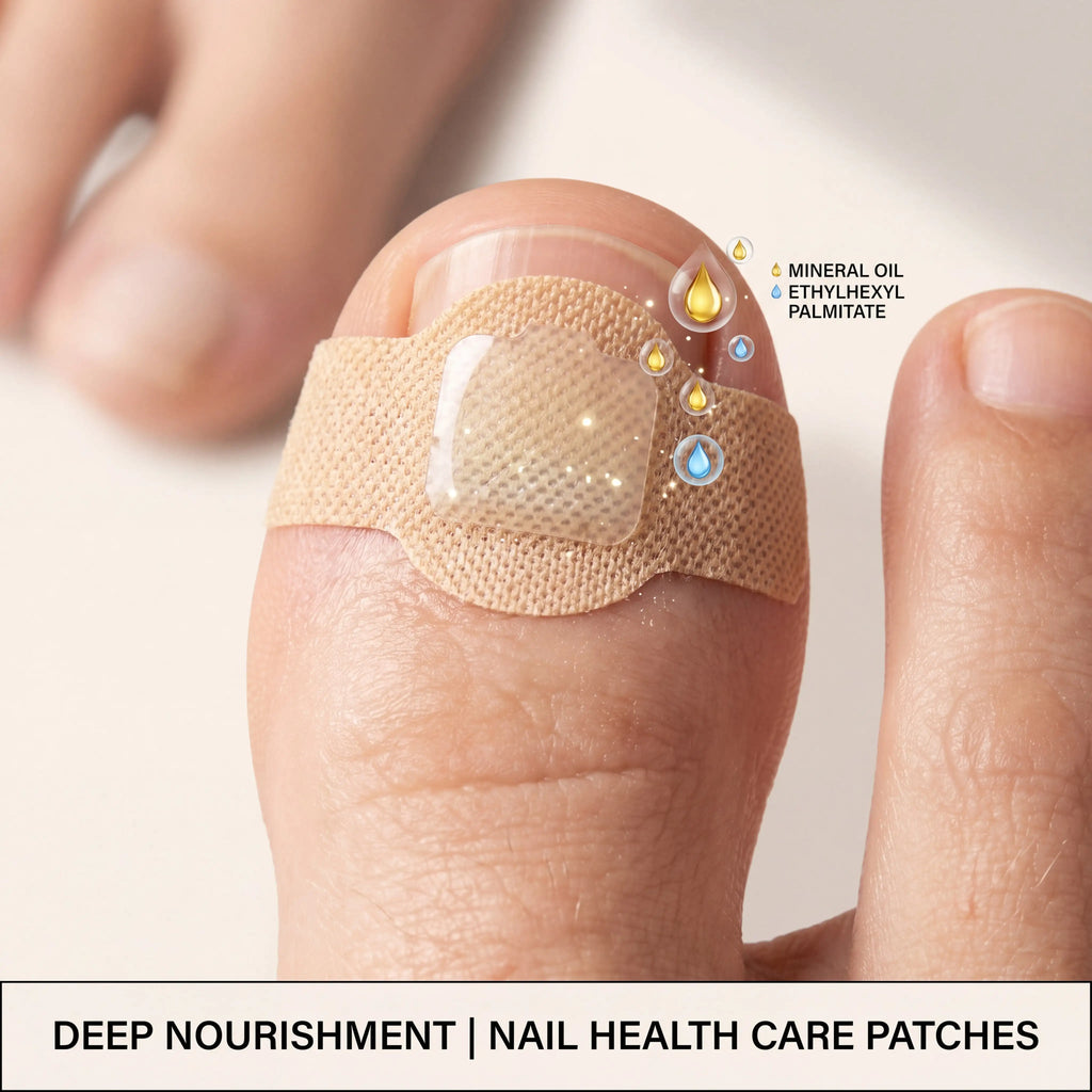 21pcs Overnight Nail Care Patches Flaky Skin Care Stabilizing Restoring Soothing Redness Daily Grooming Care Patches Eazy Carry Zpaxo