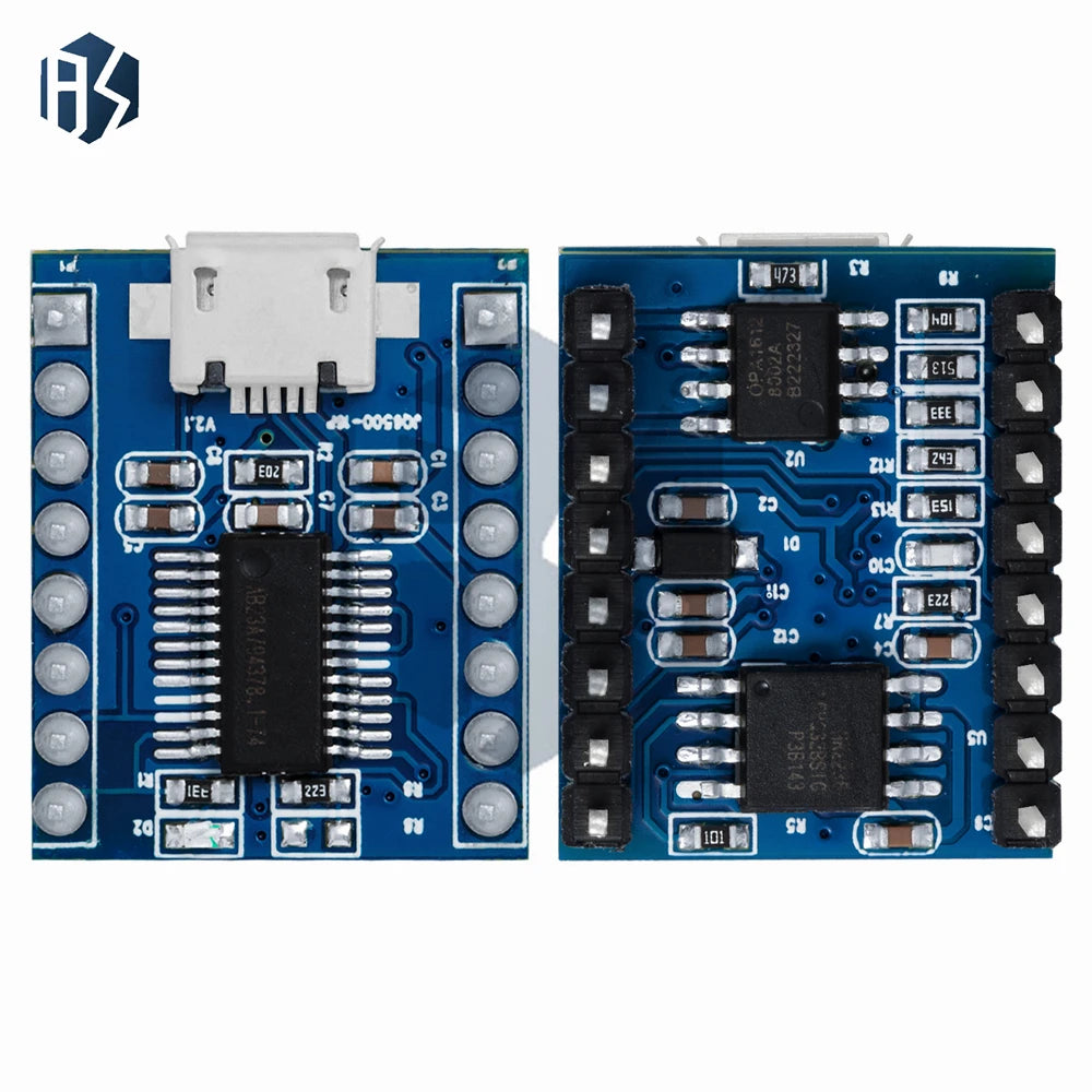 JQ6500 MP3 Audio Module 16MB USB Sound Board 5-Channel Playback Zpaxo