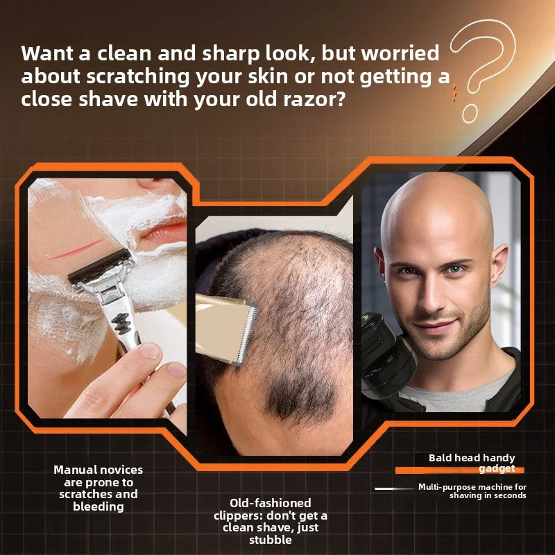 Electric Hair Clipper Shaving Cutting Dual-use Charging Model