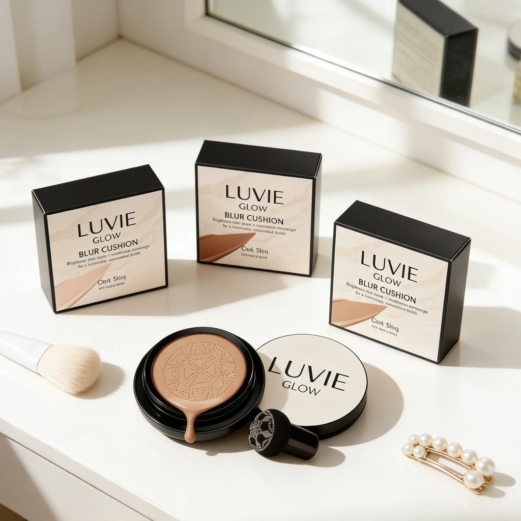 Mushroom Head Air Cushion CC Cream Foundation – Waterproof & Full Cover CC Cream Foundation Zpaxo