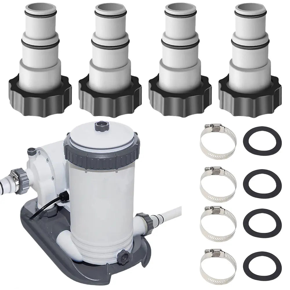 Pool Hose Adapter Clamp Washer Threaded Intex 1 5 25-Inch Hoses