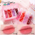 Rolling Bead Lip Oil Set of Four Moisturizing Lotion, Hydrating Roller Ball Mouth Oil, Anti-Drying, Colorless and Transparent Zpaxo Default Title