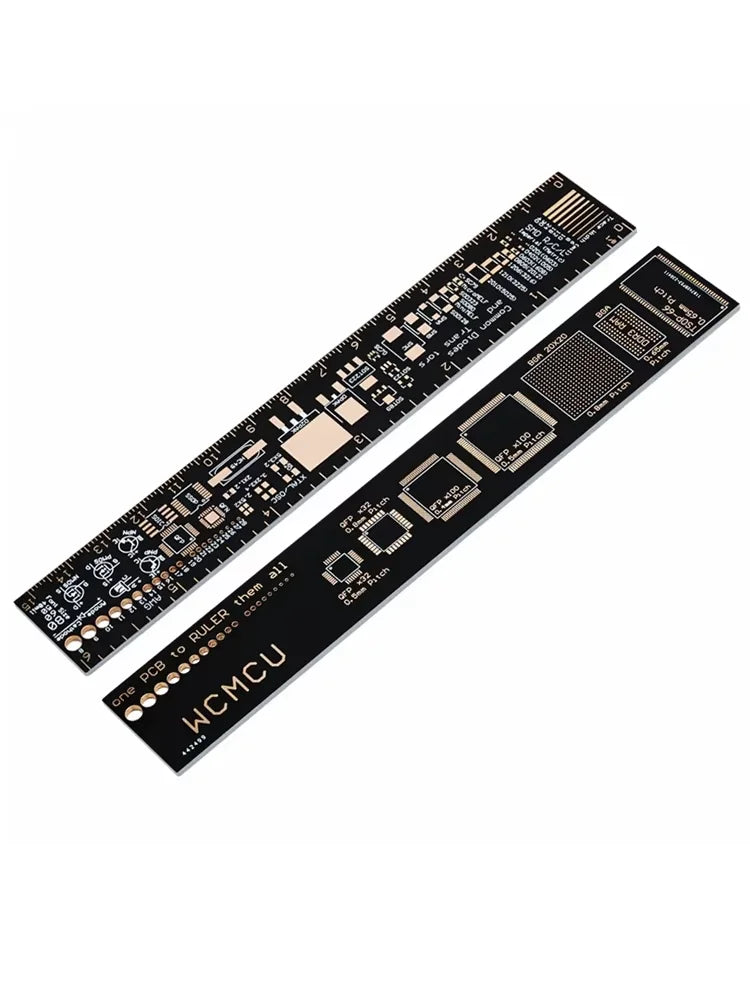 1‌~5PCS Multifunctional PCB Reference Ruler v2.6 – Integrated SMD Trace Width Guide for Electronic Engineers Zpaxo PCB Ruler v2.6 2PCS