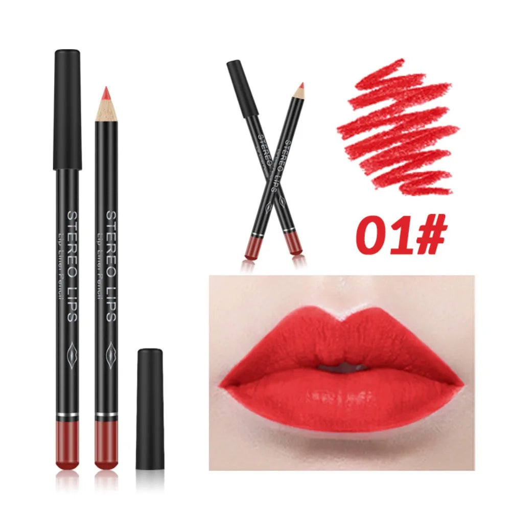 Luxury Long-lasting Matte Lip Liner Plumping Perfect Outline Filling Zpaxo 01
