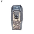 Quick Release Tactical Walkie Talkie Cover Large Capacity Handstand Hanging Bag For Outdoor Tactical Vest Zpaxo F