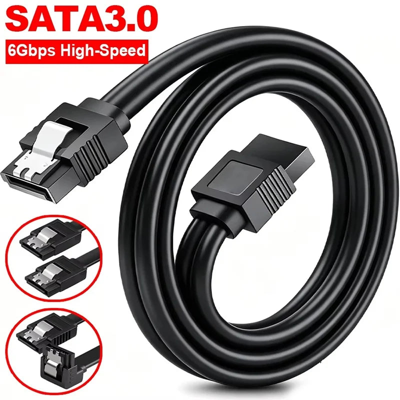 SATA III 6Gbps High-speed Data Transmission Cord Straight HDD SDD 3 0