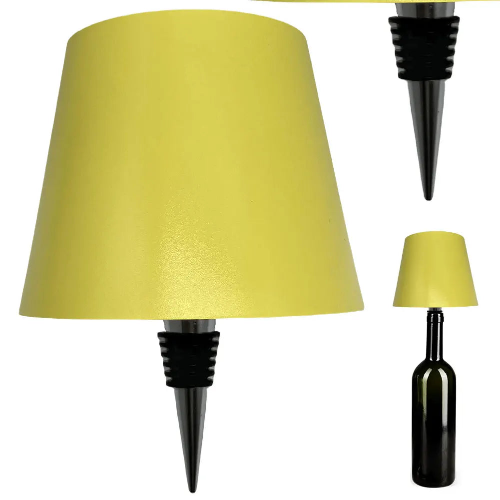 Wireless Bottle Lamp Stepless Dimming Rechargeable Touch Wine Light
