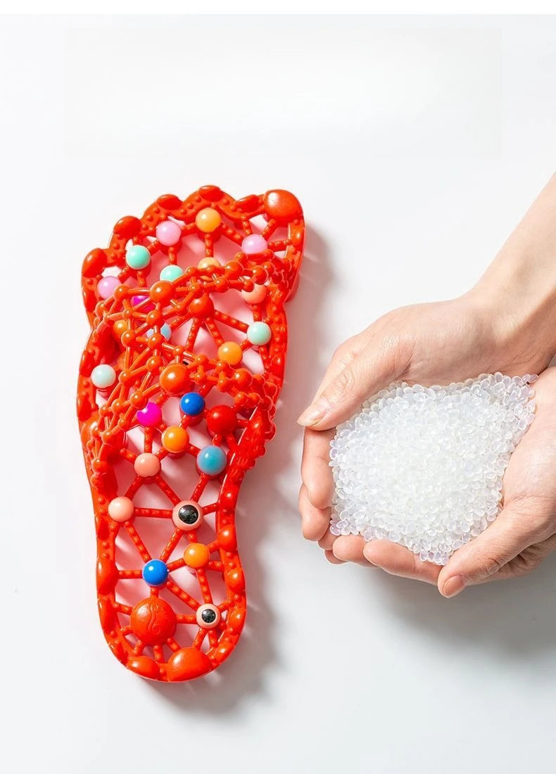 Bathroom summer slippers dormitory anti slip home indoor shower breathable women's hollow foot massage quick drying Zpaxo