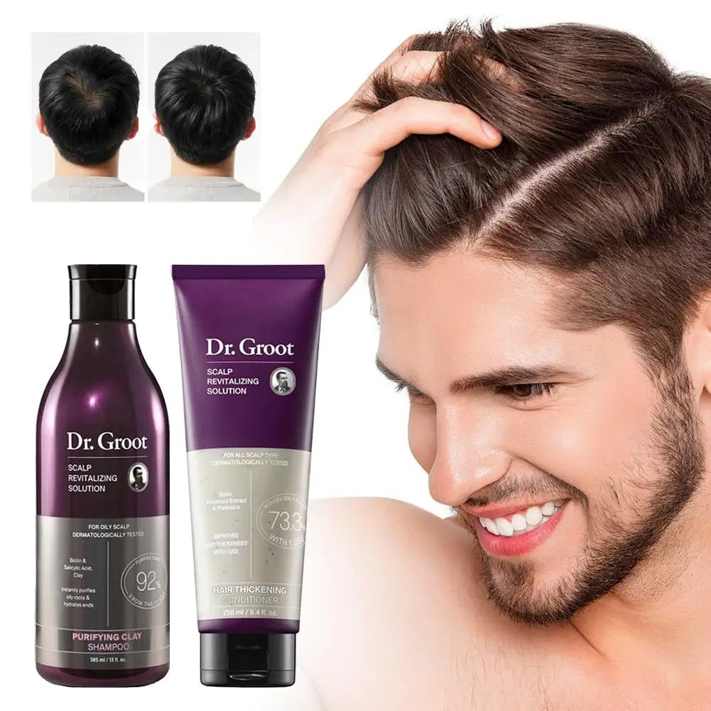 Dr. Groot Anti-Hair Loss Shampoo & Conditioner Set | Moisturizing Shampoo & Conditioner Set Zpaxo