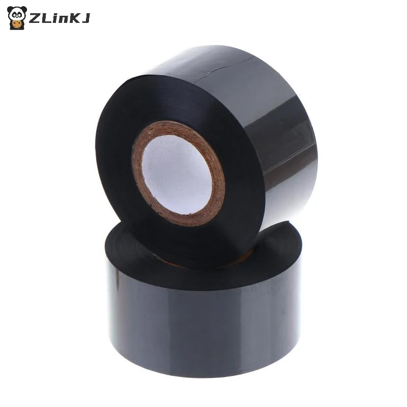 FC2 100m Black Thermal Printing Ribbon Stamping Machine Printer Ink Zpaxo