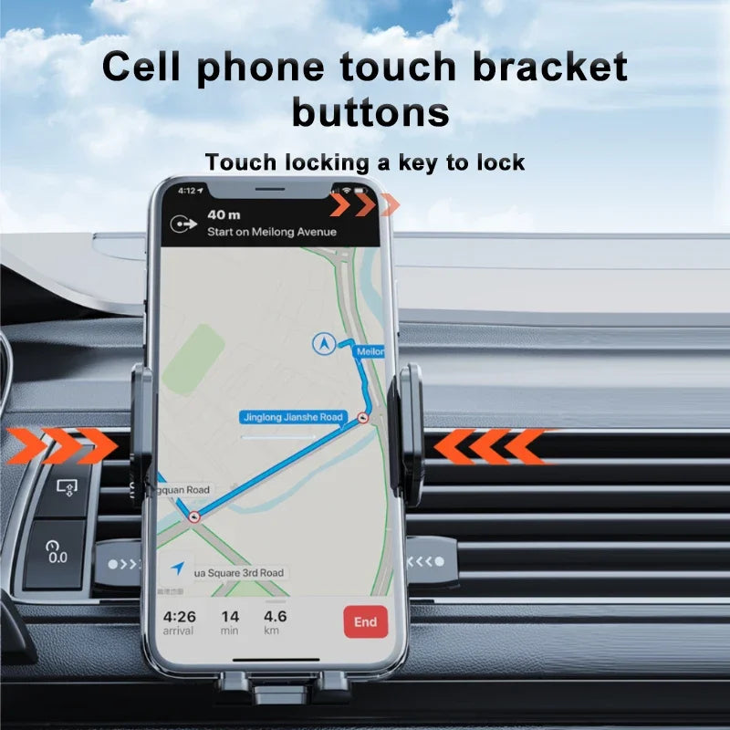 Universal Car Dashboard Phone Holder Auto Cellphone Stand for GPS Navigation Desk Windshield Hanging Bracket Zpaxo