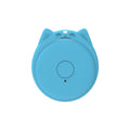 Mini GPS Tracker Locator AntiLost Alarm Wallet Keychain Smart Tag Bluetooth Tracer Keychain Dog Pet Child Bag Tracker Key Finder Zpaxo Blue-C